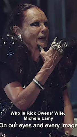 Who Is Rick Owens’ Wife, Michèle Lamy #michèlelamy #rickowens #michelelamy#fashionshow#celebritygossip#celebritytea#gossip 