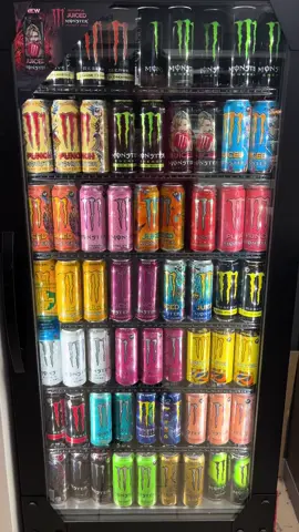 So many to pisck from! @Monster Energy whens my sponsorship coming!?! #monsterenergy #energydrink #monster #drink #monsterfridge #golocalsandiacre 