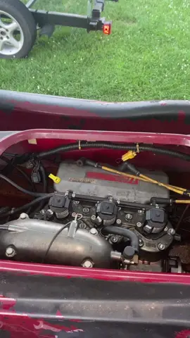 Sorry for the late update been super busy getting this ski rebuilt for the 4th of july. #2stroke #jetski #kawasaki #rebuild #mechanic #fyp 