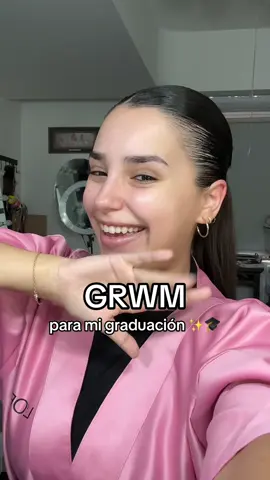 Grwm paga mi ceremonia de graduación 🎓🤍✨ #grwm #graduacion #prom #viral 