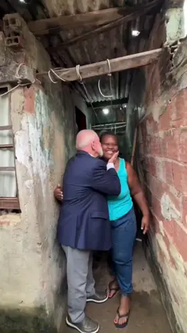 presidente Lula visita os mais pobres