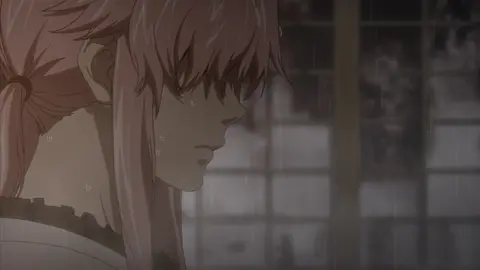 her tears~ #yuno #yunogasai #futuredairy #fy #xyzbca #anime #mirainikki 