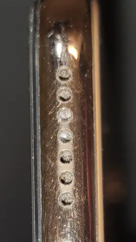 Cleaning iPhone speaker #cleaning #satisfying 