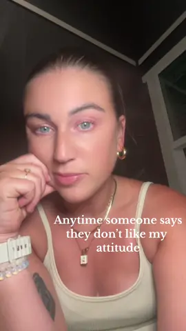 I dont really care for your face but you dont hear me over here saying that do you, Brenda? #notmyproblem #foryou #creatorsearchinsights #attitude #women 