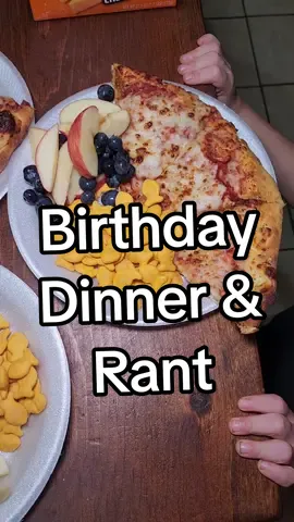 I guess everything turned out exactly how it was supposed to. We're having his birthday party with our entire family on the 4th. 😊 #Rant #Takeout #Dominos #KFC #Dinner 