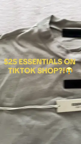 FEAR OF GOD TIKTOK SHOP #essentials #fearofgod #fog #clothing #designer #sponsored 