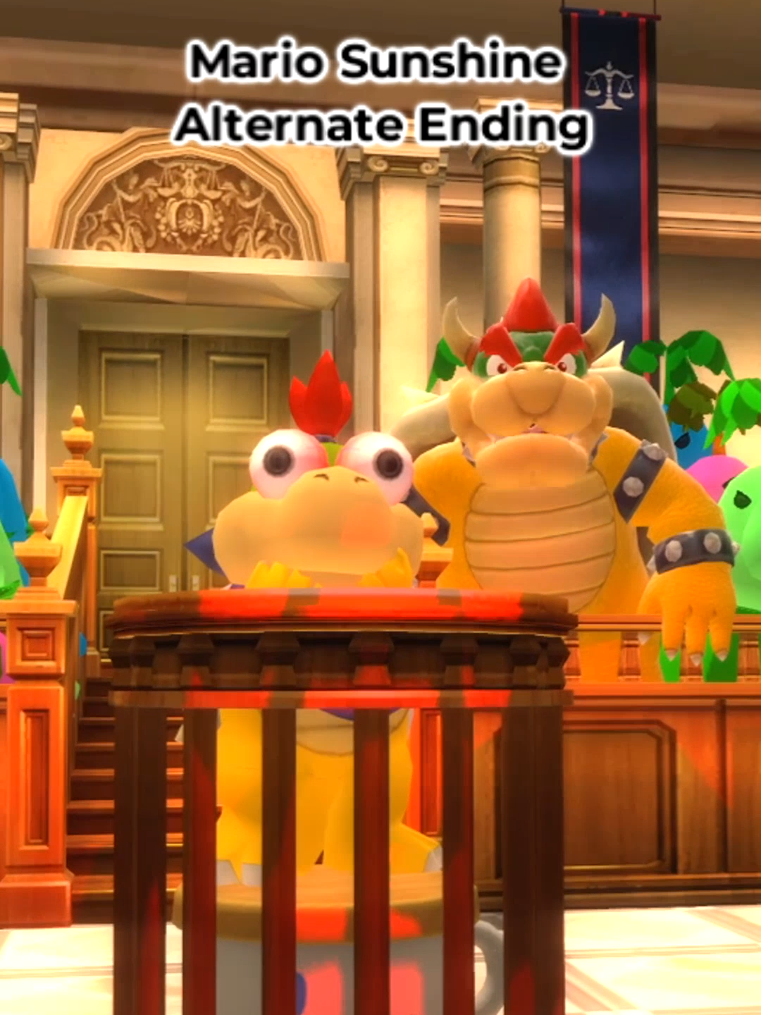 Mario Sunshine Alternate Ending #shorts #smg4 #smg4memes #fyp #gmod #gmodmemes #memes #funny #mariosunshine #sunshine #bowser #bowserjr #shadow #court #ending