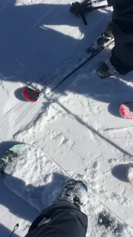 snow?                                                                ❗️this  was done by professionals do not try at home ❗️                         @mercy                                        #fyp #skitrip #mountain #travel #snowboarding #ski #onthesnow 