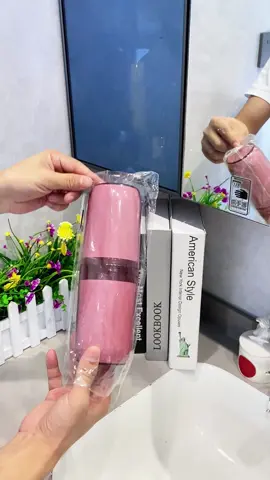 Bộ cốc đánh răng du lịch đủ cho 4 người #mingiadung #cocdanhrang #cocdanhrangdulich 