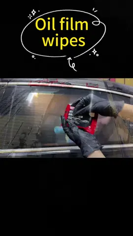 Are you still worried about the car glass not being clean? Try this oil film removal wipes! It is as clean as new with just one wipe and one rinse #Oilfilmwipes #Carsupplies #Waterproof fog #tiktokshopsgsale #tiktokshopcrossborder_seasales #fyp 