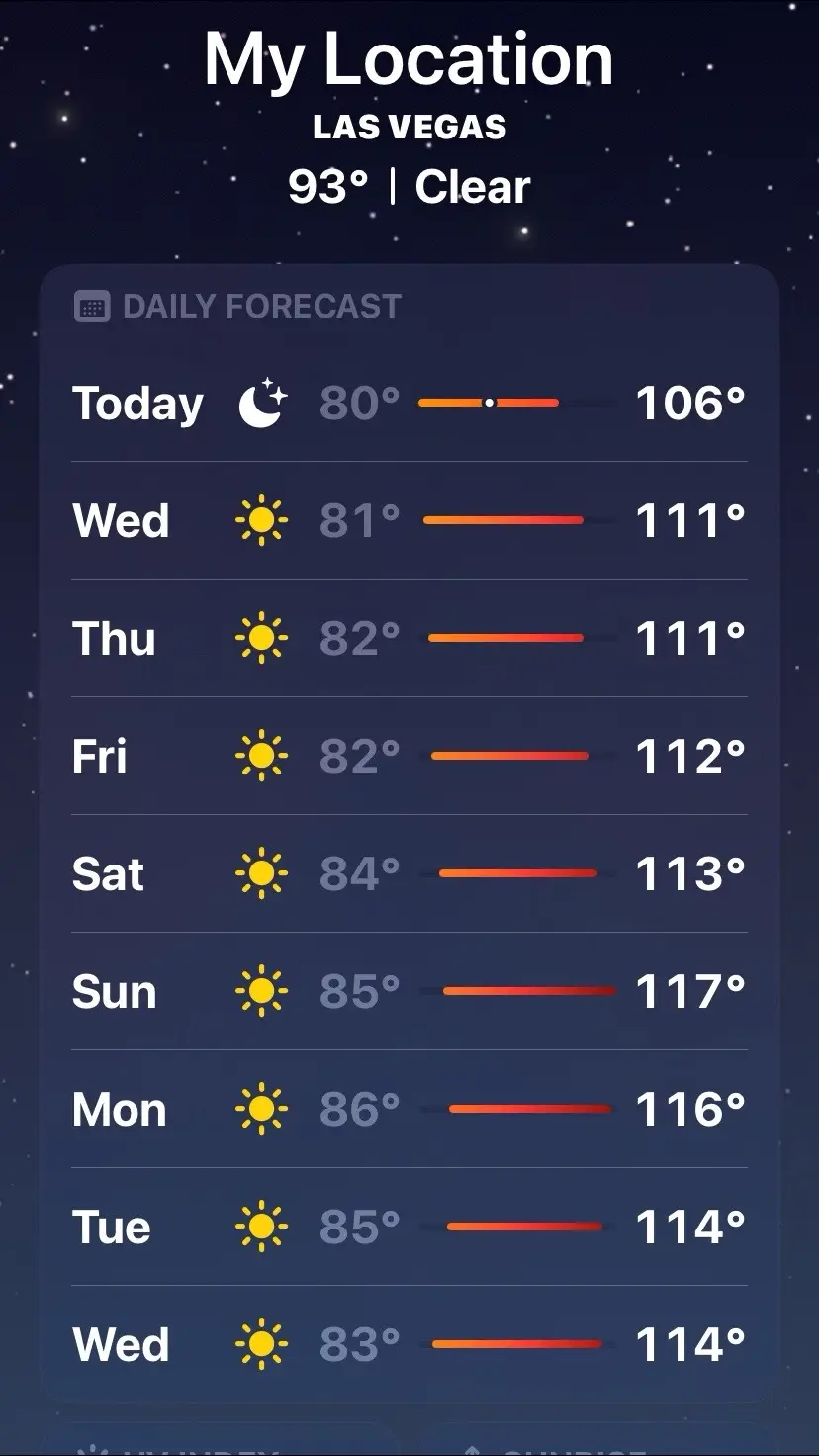 Make it stop!! 🥵#heatwave #vegas #desert 