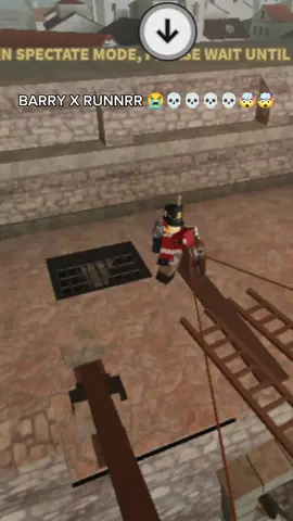 naww why is there a runner there 💀💀💀  #roblox #g&b#guts #and #black #powder #gutsandblackpowder #sansebastian 