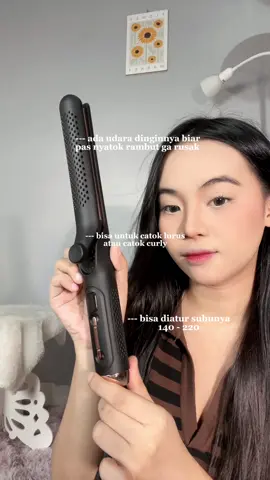 catokan baru lagiii dari ckeyin tapi kali ini yang 2in1 bisa catok lurus atau curly😍 #catokanckeyin 