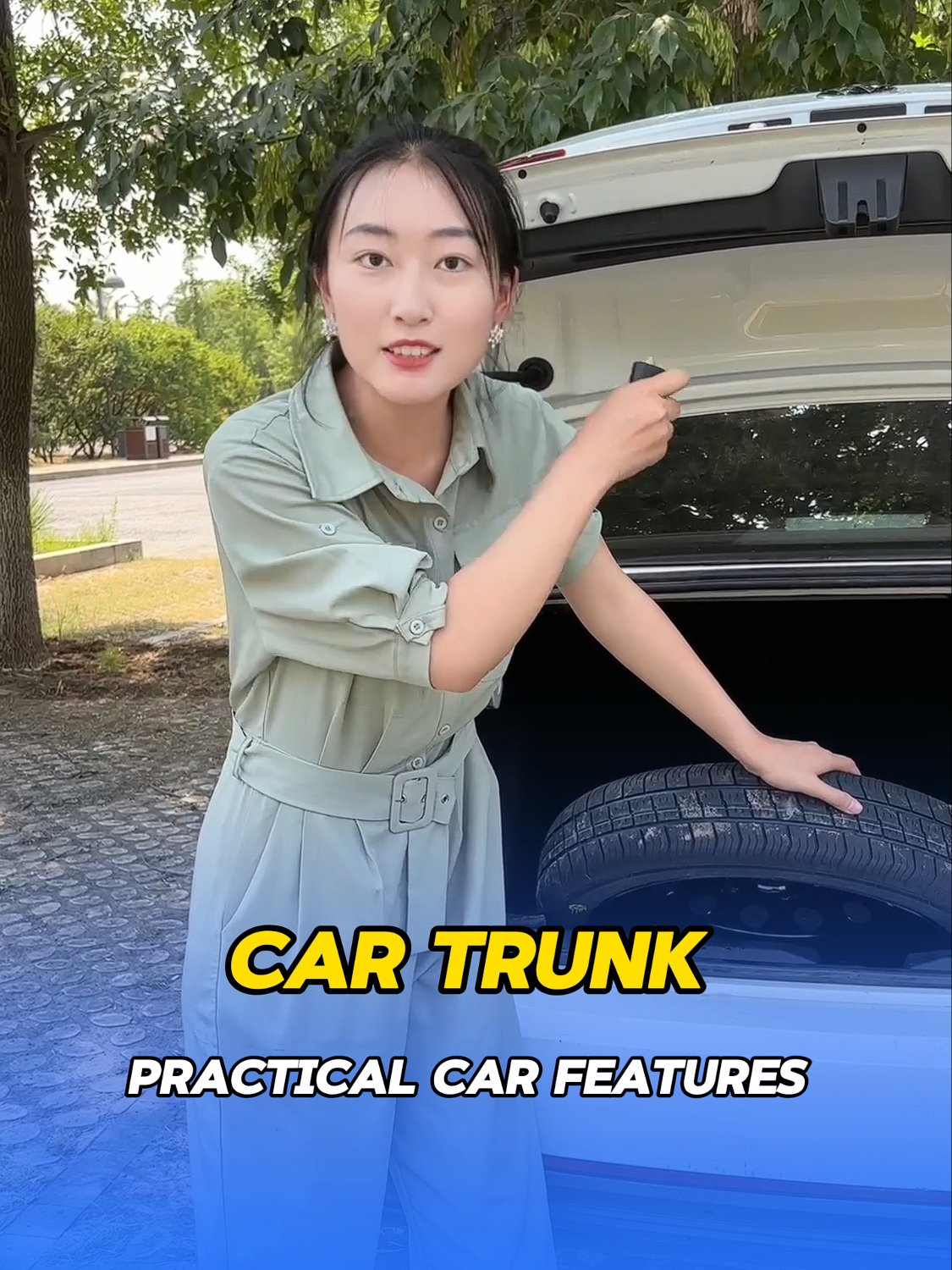 Super practical car trunk hidden function #carsafety#skills#car#carrepairtips#tips#automobile