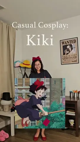 Heading out to go deliver stuff🧹✨️ #kikisdeliveryservice #studioghibli #outfit #cosplay 