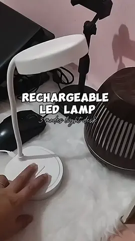 Rechargeable LED Light Flexible 3 Modes Light Desk / Study Lamp. BUY NOW!! #tablelamp #studylamp #rechargeableledlamp #ledlamp 