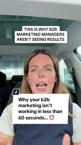 Once you understand these reasons, your imposter syndrome can lift and you can begin the process of becoming the strategic marketer you know you can be #b2bmarketing #b2bmarketingtips #b2bmarketingplan #b2bmarketingstrategy #marketingmanager #smallbusinessmarketing 