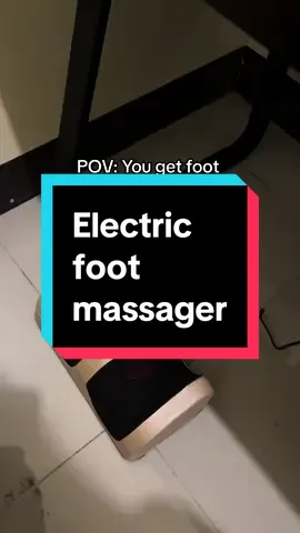 This is my favorite purchase recently!! 🥰 Super relaxing sa paa especially yung heating pad feature niya 🥹 deserve mo to after a long dayyyy 💕 #footmassage #footmassager #relaxtime 