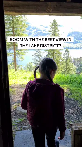 Room with the best view in the Lake District? This beautiful bothy is known as Countess Ossalinsky's Summer House. You can find it on the forestry track heading up Fisher Crag. There are incredible views across to the Helvellyn range, and left to Raven Crag ... where most people were probably hiking as we had this hidden gem all to ourselves! ⛰️🥾🏕 #lakedistrict #lakedistrict_uk #lakedistrictnationalpark #fyp #Hiking #hikinguk #mountainview