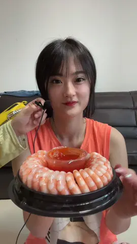 🦐새우ASMR🦐 소리 미쳤다…이어폰끼고 들어보세요 #졍이😘 #asmr #먹방 #소리 #먹방asmr #릴레이먹방 #새우 #tiktokfood #fyp #추천 #shrimp #yum #🦐 #food 