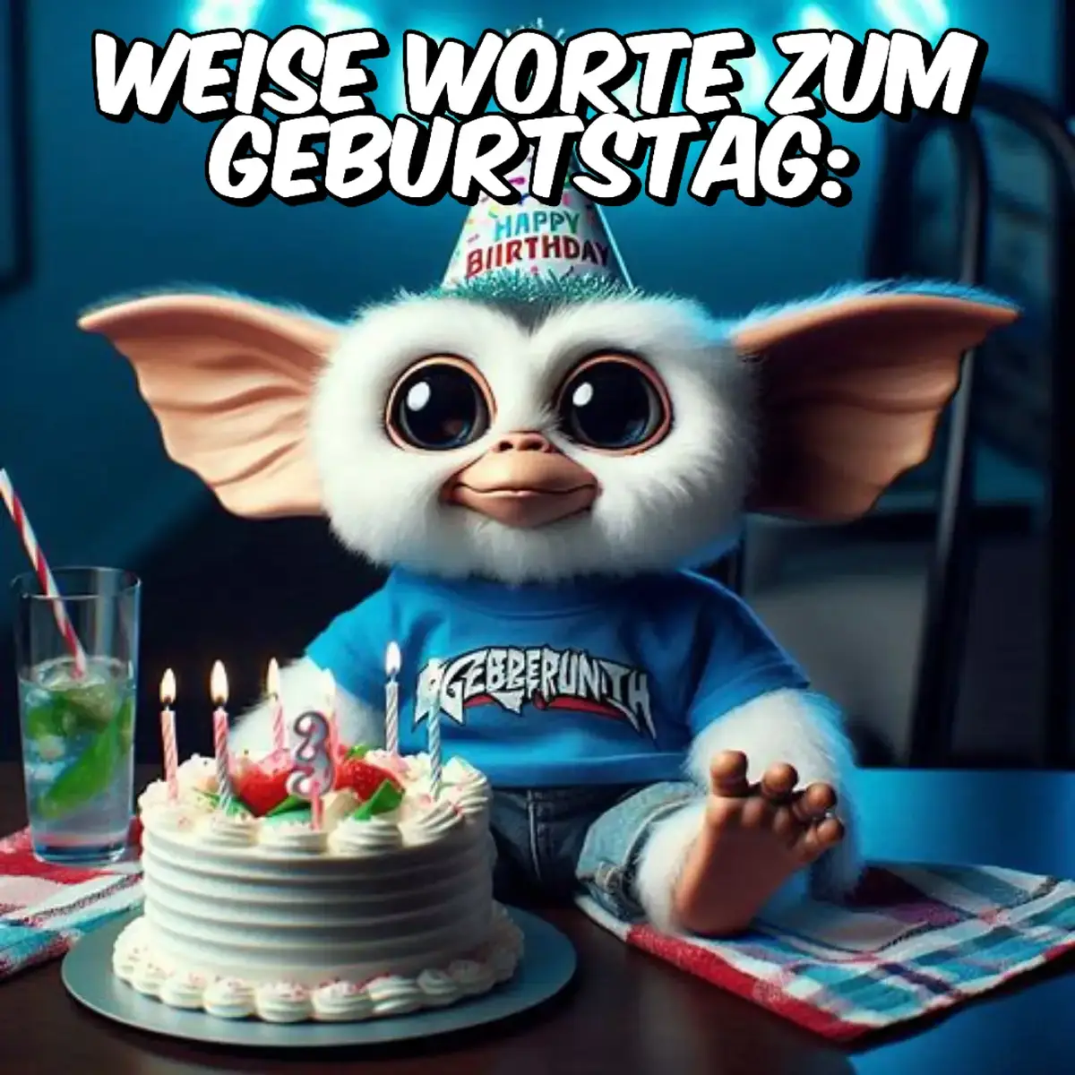 Gremlinzitat des Tages #zitate #sprüche #gremlin #funny #lustig #witzig #happy #birthday #Geburtstag #smile #lächeln #fyp #fürdich #tiktokdeutschland 