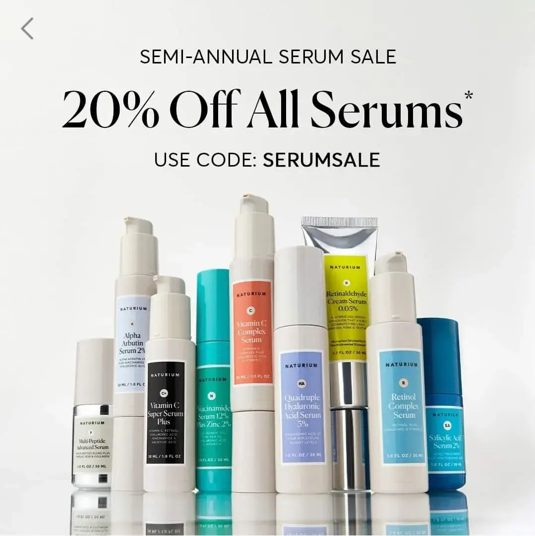 @Naturium Skin has some of the best formulated and economical products out there in the market. These are  3 serums that I HIGHLY recommend.  Get 20% OFF now using the code SERUMSALE. Your Skin will thank you and so will your wallet! #naturium #loveyourskinloveyourlife #skincareisselfcare #skincareroutine #skincaretips