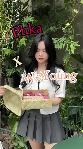 Phka X WeYoung🩷✨ @ផ្កា - phka @WeYoung  #phkaxweyoung