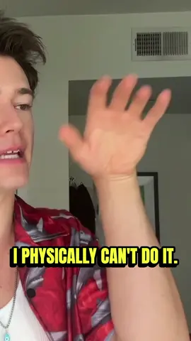 I physically cant do it! 🤣