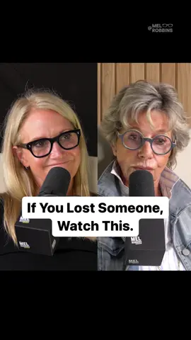 If you're feeling lonely after losing a loved one, this is for you ❤️ Listen to this episode of the #MelRobbinsPodcast for more advice from my incredible 86-year-old mother-in-law who seems to have all the wisdom and secrets to life. 🎧 