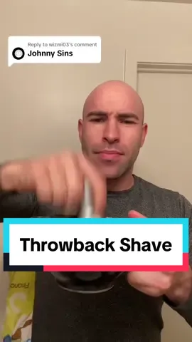 #onthisday its been a year. Still waiting for the legend himself to respond #bald #shaving #shave #asmr @JohnnySins 