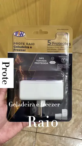 Prote raio, um protetor de geladeira, contra queda de luz, com ele vai evitar de danificar sua geladeira, comprei na Shopee por R$50,00 reais  #proteraio #geladeira #protegeageladeira #tipobejamin #shoppee #comprinha #dica 