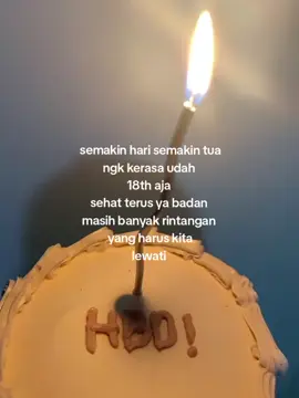 semoga yang di semoga kan dapat ter semoga kan  happy milad ke 18  #milad #hbd #18thbirthday #selamatulangtahun #4july #happybirthday #happymilad #fyp #fypシ゚viral #fypシ #4u #4upage #foryoupage #lewatberanda #masukberanda 