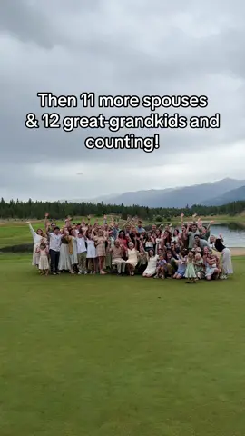 Celebrated my grandparents 60th wedding anniversary this weekend and it was so much fun. #bigfamily #familygenerations #familyreunion #cousins #grandparents 