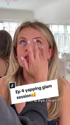 Ep 4 yapping glam session🥰😁😌 #makeupwithme #makeupsession #yapping #makeuptutorials #shimmereyeshadow #eyeshadowtutorial #facetutorial #makeupbase #glowymakeup #glowymakeuptutorial 