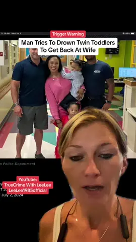 father arrested for trying to drown his kids #truecrime #crimetiktok #truecrimetiktok #parentsoftiktok #crimedocumentaries #truecrimestory #crimetok #police #queensny #romneydesronvil #crimestories #crimescenecleaning #twins #travel #foryou 