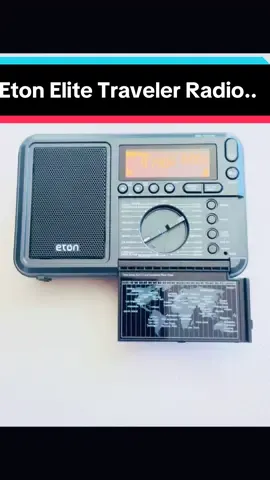Eton Elite Traveler Radio ! Listen to the world 🌎 #breakfromscreens #etonelite#travelerradio#poweroutagesolution#tiktopshopfind #perfectradio#getoneforyourself😎 #fypage 