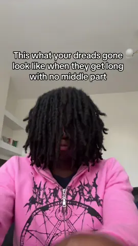 Get that middle part ✅ #locs #starterlocs #locjourney #retwist 