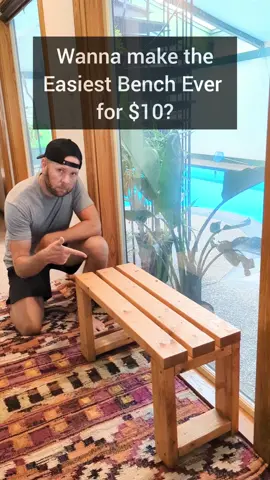 To compliment the new $7 Stool DIY how about The $10 Bench?? This one only uses two 2x4s and is just as easy! I've actually heard from people who have built these for seating at their wedding, parties, etc. It's a great solution and cheaper than renting! #therehablife #DIY #diyproject #diyprojects #easydiy #wooddesign #woodworkforall #woodworking #woodworker #wood #2x4 #furniture #furnituredesign #furnituremaker #furnishing #bench #benches #hygge #hyggestyle #hyggelife #hyggehome #Home #homeinspiration #homedecor #design 