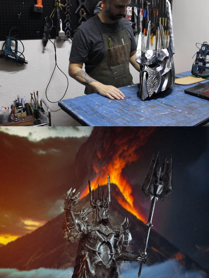 🎨🛡️ Como Fazer os Arabescos e a Pintura da Armadura do Sauron! 🛡️🎨 Hey pessoal! 👋 Hoje vamos mergulhar no universo épico de 