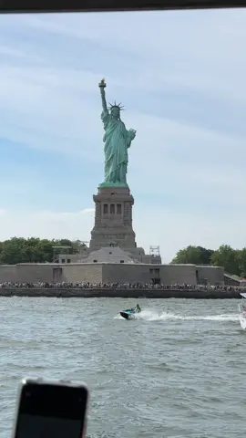 Statue of Liberty!🗽🗽🗽🌟🌟🌟#newyork #newyorkcity #libertystatue #libertystatepark #libertycity 