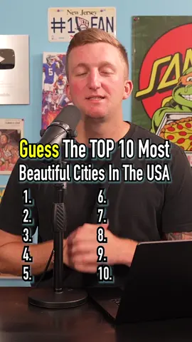 Top 10 Most Beautiful Cities! Can You Guess Them All? #fyp #america #usa #city #beautiful #top10 