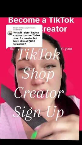 Replying to @lolaa_will4real I hope this helps!!! Let me know!! Use this QR code if you have 5K+ and the Tiktok Shop for Creator option isnt showing up for you! Make SURE you are chosing the creator and not shops for sellers!! #greenscreen #tiktokshopaffiliateprogram #tiktokshopaffiliate #tiktokshopforcreators #tiktokshoptips #affiliatemarketing #microinfluencertips #microinfluencer #affiliatemarketingtips 