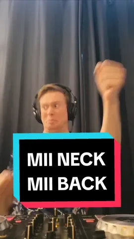 just when you think i cant stoop any lower... #djtok #mashup #miichannel #myneckmyback #wii #fyp #foryoupage #snowdream #snowdreammusic 