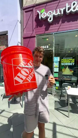 I Made the Worlds most EXPENSIVE bowl of FROYO! #fyp #froyo #yogurtland #expensive #viral #Foodie #foryoupage