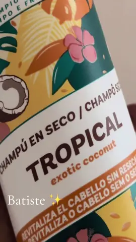 Me ha llegado esta maravilla de #batistedryshampoo perfecto para el verano 😮‍💨🤍✨ ¿A ustedes como les va con el uso del dry shampoo? #Fyp #Haircare #Batiste #unboxing #ugc 
