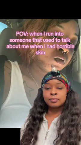 there is nothing more satisfying then running into somebody who used to make fun of you when you were at your lowest being able to see you at your highest  If this is you stop suffering in silence, click the link in my bio and grab you some products  if you’re not sure products to get DME and we can talk about it 💕 #c#creatorsearchinsightss#skincaretipsh#hyperpigmentationp#pcosd#darkspotsf#fyp#greenscreen 