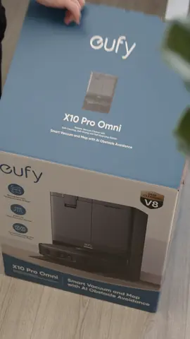 Smart Cleaning at Its Best: @eufy US X10 Pro Omni! 🤖🧹✨  Meet the ultimate cleaning solution for your home - the @eufyclean X10 Pro Omni!  This advanced robot vacuum and mop combo takes the hassle out of keeping your floors spotless.  Say goodbye to manual cleaning and hello to effortless automation!  🌟 Key Features: * Adaptive Pressure MopMaster™: Ensures optimal pressure for effective mopping. * Pro-Detangle Comb™: Keeps the roller brush tangle-free for continuous cleaning. * 8,000 Pa Suction Power: Picks up even the finest dust and dirt with ease. * Rubber and Bristle Roller Brush: Combines durability and effectiveness for a thorough clean. * 1 kg Downwards Pressure: Ensures the mop pads make good contact with the floor. * 180 RPM Dual Rotating Mop Pads: Provide powerful and efficient mopping. * Obstacle Avoidance: Equipped with RGB Camera + LED for precise navigation around obstacles. * Carpet Cleaning: Automatically raises mop pads by 12 mm for effective carpet cleaning. * Obstacle Clearance: Clears obstacles up to 21 mm in height. Perfect for keeping your home clean with minimal effort. Elevate your cleaning game with the eufy X10 Pro Omni.   🔗 Check out the @eufyhome US X10 Pro Omni here ⤵️ CA: eufy.sjv.io/buungo US: shorturl.at/5kxAz UK: eufy-uk.sjv.io/buungo DE: eufydeuk.pxf.io/buungo  Follow for more Tech Essential -Desk Setup-Accessories coverage 🙌🏻  #eufyX10Pro #SmartCleaning #RobotVacuum #TechInnovation #HomeEssentials #EffortlessCleaning #SmartHome #smarthometechnology #Tech #techhouse   @eufy shop @Eufy Vietnam @eufy Security @eufystore.us @TikTok Canada @MiaNguyen @CapCut @TikTok 