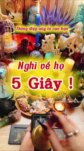 Nghĩ về họ 5 GIÂY ! 🎀 #thienyen_tarot #thienyentarot #tarot #tarotthienyen #thefoxtarot #tarotthefox