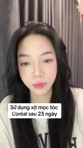 Xịt mọc tóc sau 23 ngày sử dụng, trước đó còn xịt ké của người nhà nhưng k đều, nên chỉ tính ngày dùng từ ngày nhận hàng xịt nghiêm túc 2lan/1 ngày, sẽ cập nhật tiếp sau khi sử dụng đủ 6 tuần 🙂 #fyp #loreal #lorealprofessionnel #haircare #reviewlamdep #reviewmypham #moctoc #duongda #skincare #duongda@L'Oréal Professionnel VN 🇻🇳  @L’Oréal Professionnel 