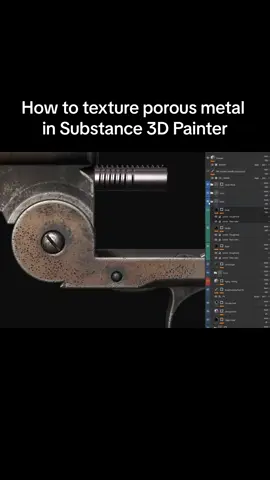 CD Projekt Red's Lead Weapon Artist Michal Kalisz shared his texturing technique used to detail porous metal with Substance 3D Painter. . Learn more: https://80.lv/articles/cd-projekt-red-s-lead-weapon-artist-showed-how-to-texture-porous-metal/ . Want to get noticed? Register on our Talent platform and publish a portfolio page to get featured 80lv.pro/join . . . . . #80lvtalent #3d #3dart #3dartist #artist #gamedev #indiedev #rendering #render #art #conceptart #substance3dpainter #substance3d #madewithsubstance #texturing 